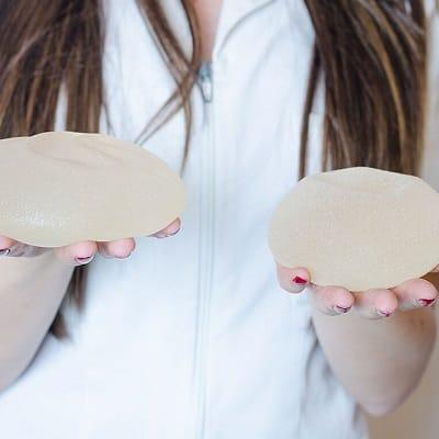 When is it safe to go braless after breast augmentation?