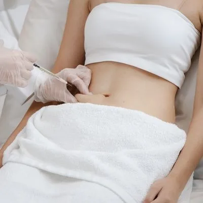 How do fat melting injections help get rid of stubborn fat