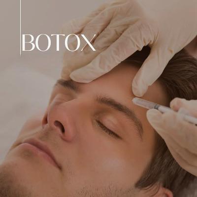 What are the top 3 areas for Botox